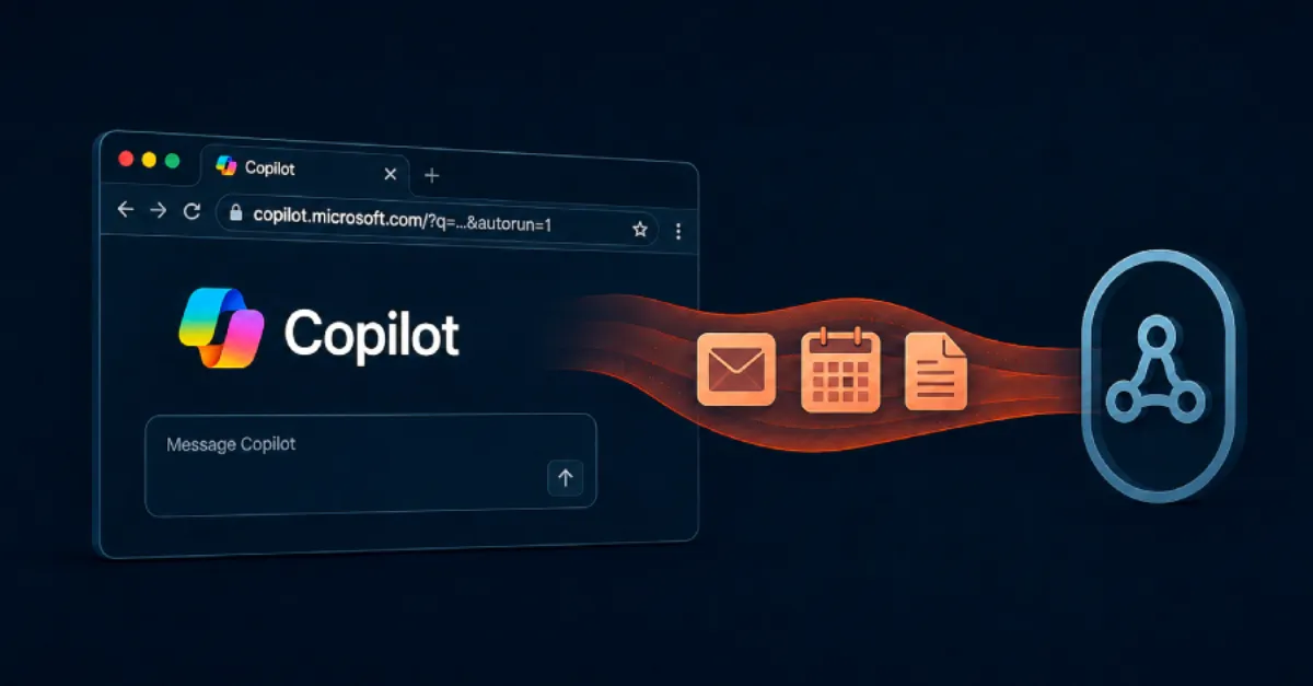 One-Click Data Theft Risk: Microsoft Copilot Personal Flaws Expose Connected Apps