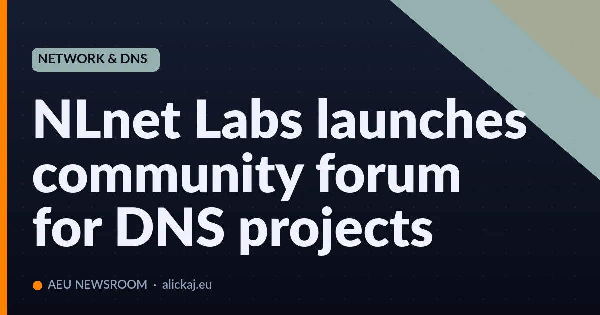 NLnet Labs launches community forum for DNS projects