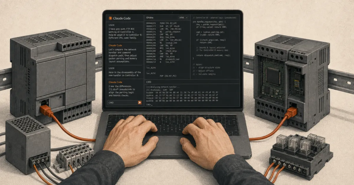 Study: Anthropic's Claude Ports Pre-Authentication RCE Exploit Across PLC Models