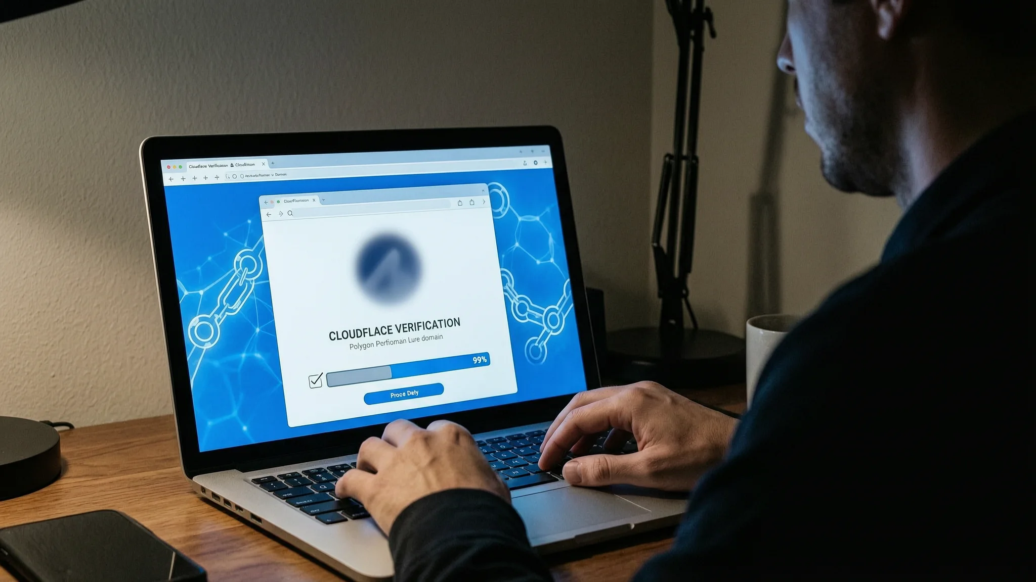 ClickFix ruota 17.000 false pagine di verifica tramite blockchain