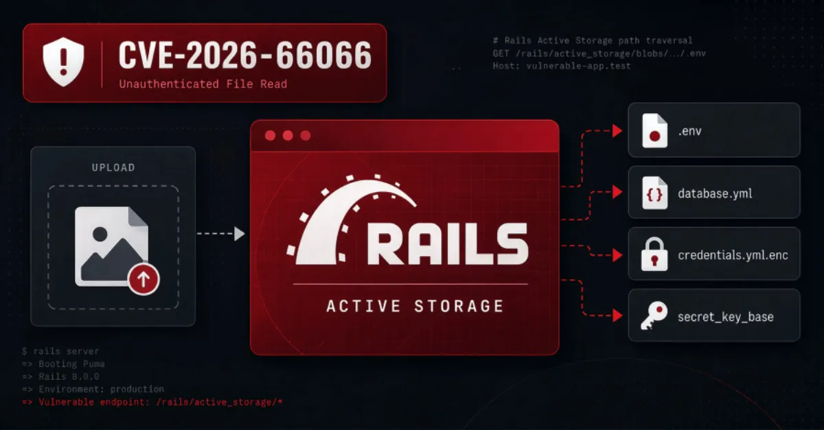 Critical Rails Vulnerability Enables Unauthenticated Server File Read via Image Uploads