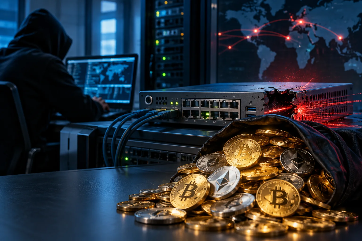 Bitget $387.5M Theft Linked to Zero-Day in Security Appliances