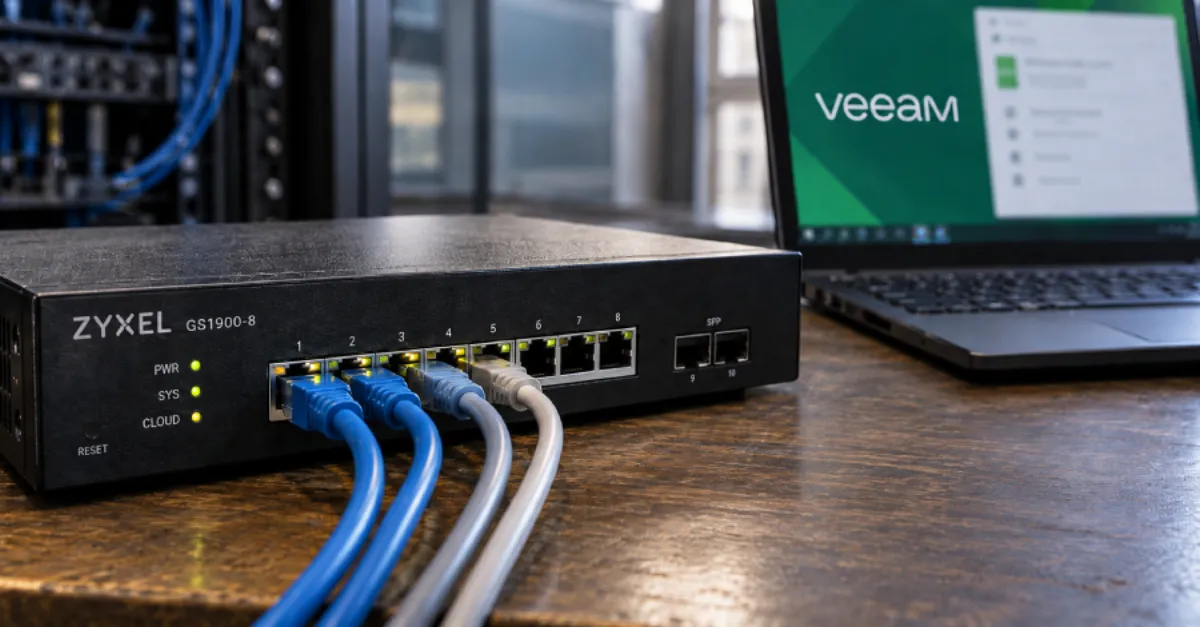 Zyxel switch and Veeam Agent flaws exploited in attacks