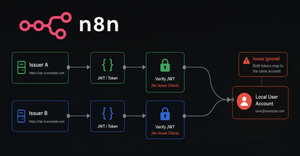 n8n Workflow Flaw Exposes User Accounts Through Token Exchange Vulnerability