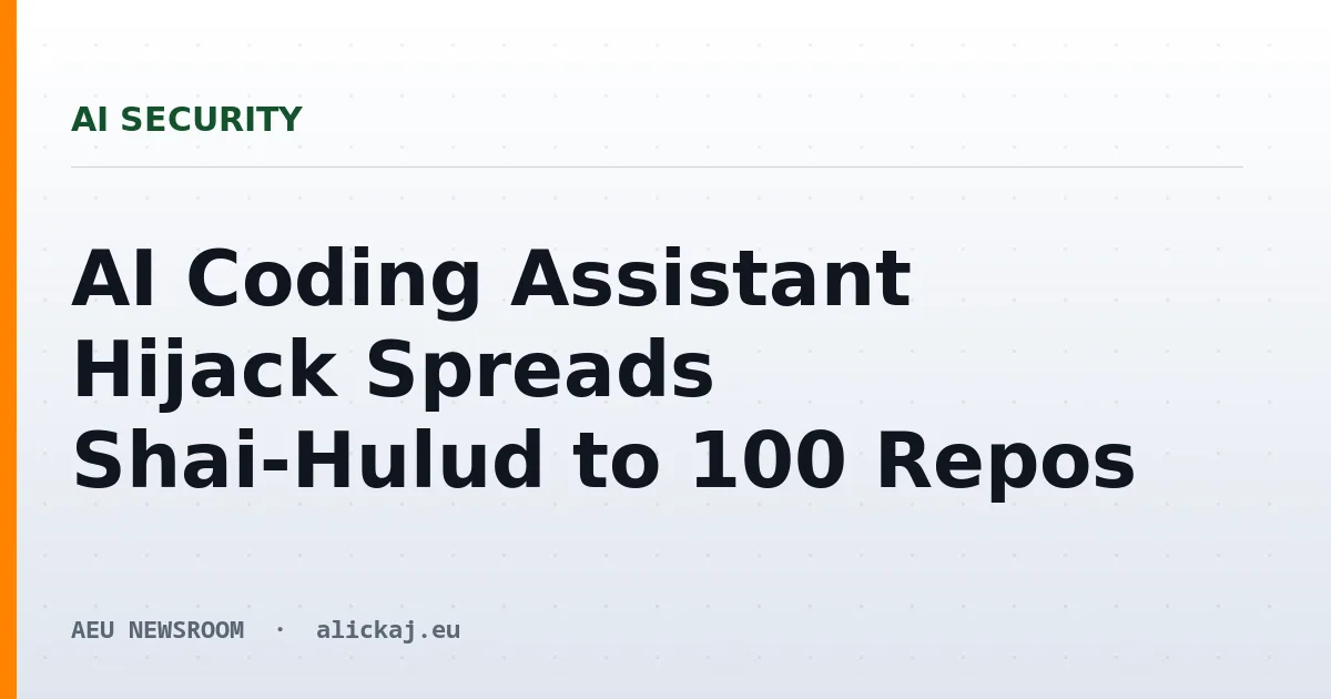AI Coding Assistant Hijack Spreads Shai-Hulud to 100 Repos