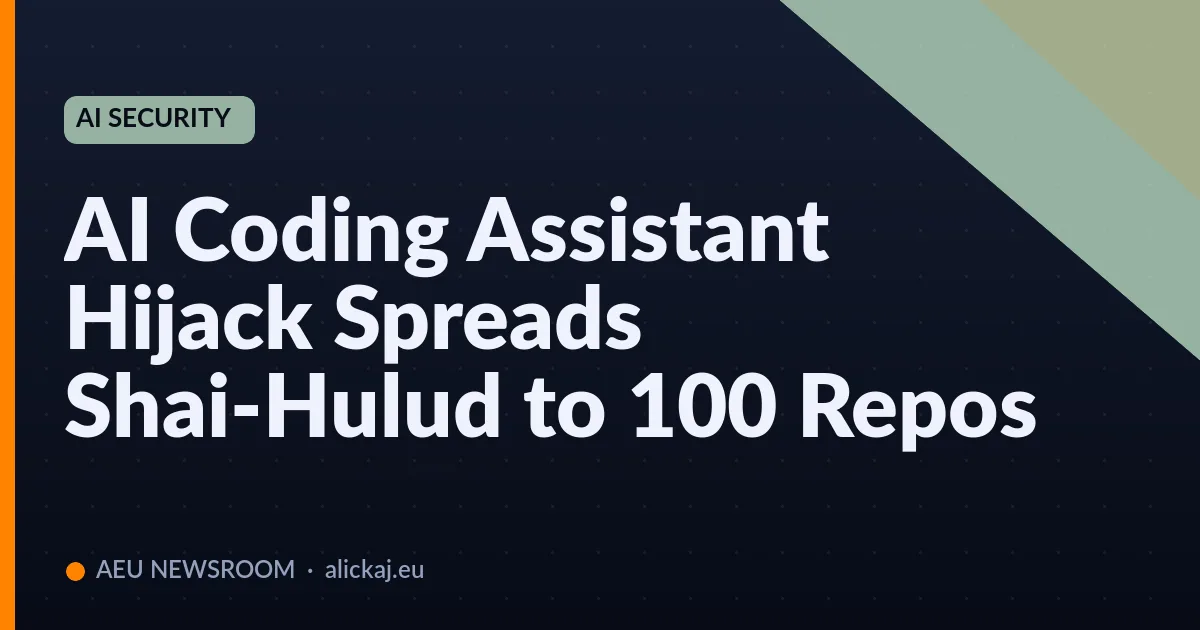 AI Coding Assistant Hijack Spreads Shai-Hulud to 100 Repos